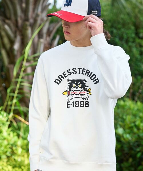 DRESSTERIOR / ドレステリア カットソー | ◆ミサイルキャット スウェットクルーネックTシャツ | 詳細1