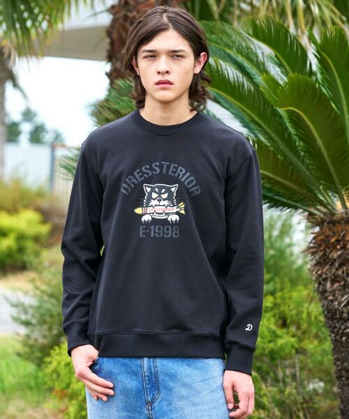 DRESSTERIOR / ドレステリア カットソー | ◆ミサイルキャット スウェットクルーネックTシャツ | 詳細11