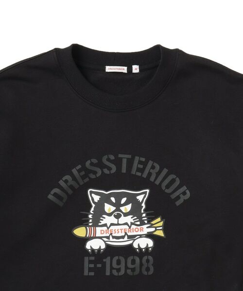 DRESSTERIOR / ドレステリア カットソー | ◆ミサイルキャット スウェットクルーネックTシャツ | 詳細21