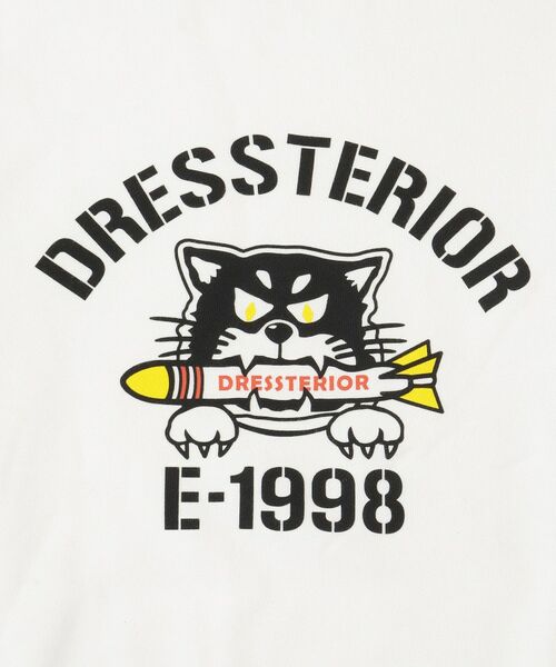 DRESSTERIOR / ドレステリア カットソー | ◆ミサイルキャット スウェットクルーネックTシャツ | 詳細24