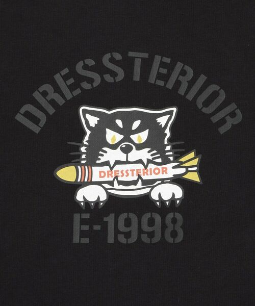 DRESSTERIOR / ドレステリア カットソー | ◆ミサイルキャット スウェットクルーネックTシャツ | 詳細25