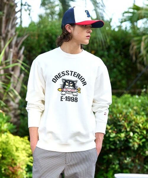 DRESSTERIOR / ドレステリア カットソー | ◆ミサイルキャット スウェットクルーネックTシャツ | 詳細5