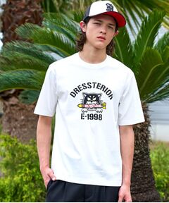 DRESSTERIOR / ドレステリア Tシャツ | 【接触冷感／抗菌防臭／消臭】ICE CLEAR COTTON ミサイルキャットTシャツ