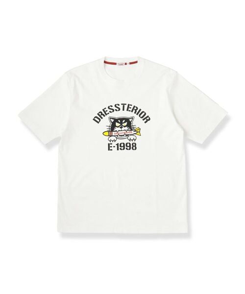 DRESSTERIOR / ドレステリア Tシャツ | 【接触冷感/抗菌防臭/消臭】ICE CLEAR COTTON ミサイルキャットTシャツ | 詳細16