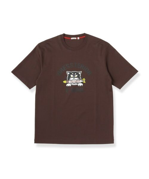 DRESSTERIOR / ドレステリア Tシャツ | 【接触冷感/抗菌防臭/消臭】ICE CLEAR COTTON ミサイルキャットTシャツ | 詳細18