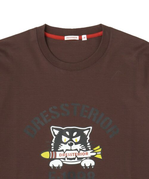 DRESSTERIOR / ドレステリア Tシャツ | 【接触冷感/抗菌防臭/消臭】ICE CLEAR COTTON ミサイルキャットTシャツ | 詳細20