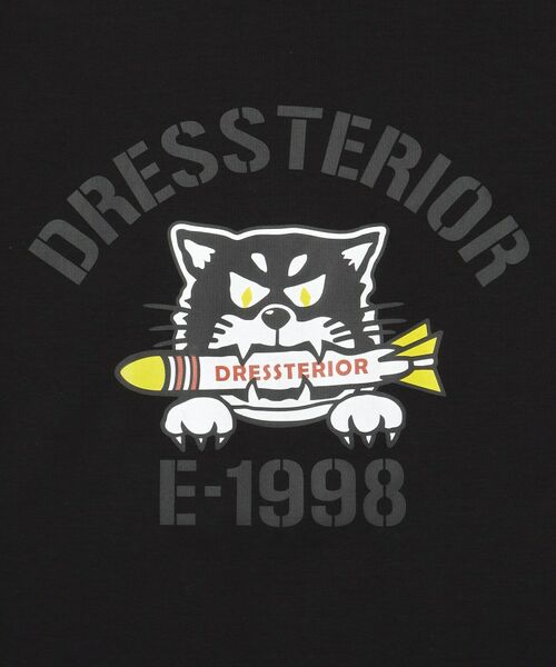 DRESSTERIOR / ドレステリア Tシャツ | 【接触冷感/抗菌防臭/消臭】ICE CLEAR COTTON ミサイルキャットTシャツ | 詳細24
