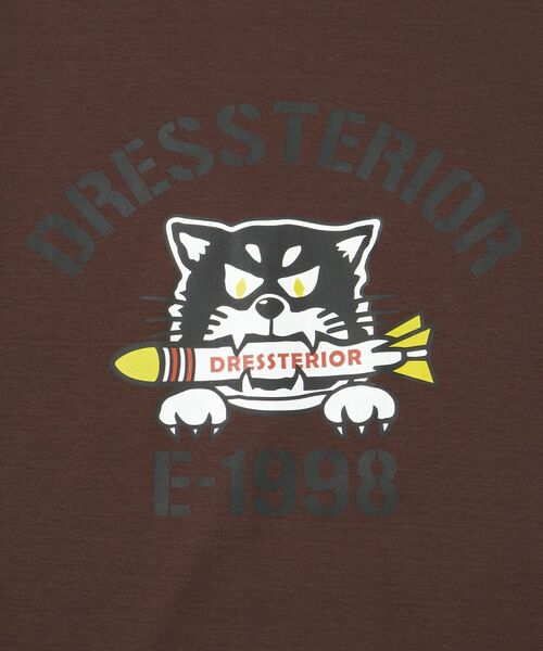 DRESSTERIOR / ドレステリア Tシャツ | 【接触冷感/抗菌防臭/消臭】ICE CLEAR COTTON ミサイルキャットTシャツ | 詳細25