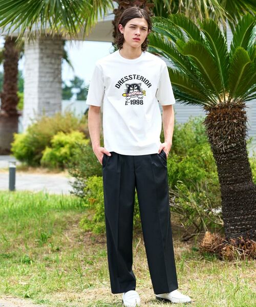 DRESSTERIOR / ドレステリア Tシャツ | 【接触冷感/抗菌防臭/消臭】ICE CLEAR COTTON ミサイルキャットTシャツ | 詳細7