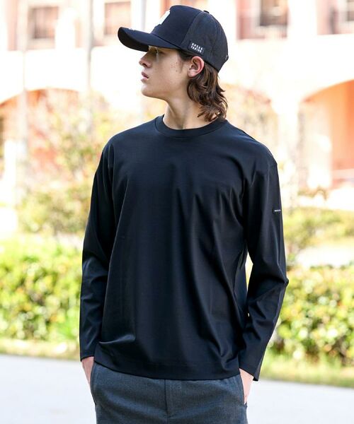 DRESSTERIOR / ドレステリア カットソー | 【接触冷感/抗菌防臭/消臭】ICE CLEAR COTTON クルーネックロンT | 詳細12