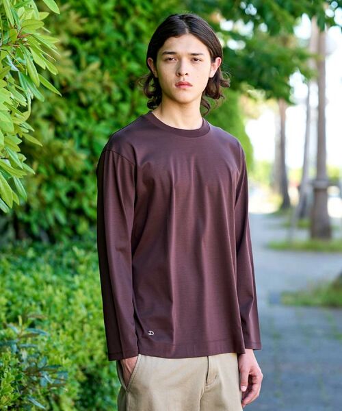 DRESSTERIOR / ドレステリア カットソー | 【接触冷感/抗菌防臭/消臭】ICE CLEAR COTTON クルーネックロンT | 詳細19