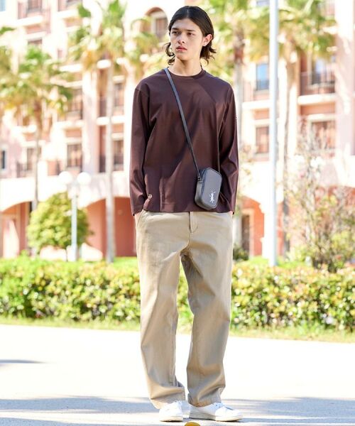 DRESSTERIOR / ドレステリア カットソー | 【接触冷感/抗菌防臭/消臭】ICE CLEAR COTTON クルーネックロンT | 詳細6