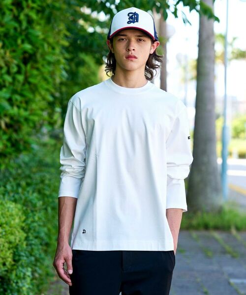 DRESSTERIOR / ドレステリア カットソー | 【接触冷感/抗菌防臭/消臭】ICE CLEAR COTTON クルーネックロンT | 詳細7
