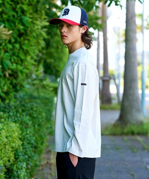 DRESSTERIOR / ドレステリア カットソー | 【接触冷感/抗菌防臭/消臭】ICE CLEAR COTTON クルーネックロンT | 詳細8