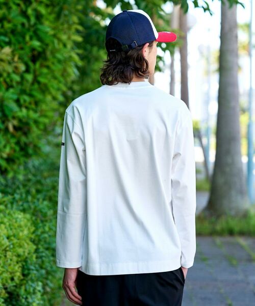 DRESSTERIOR / ドレステリア カットソー | 【接触冷感/抗菌防臭/消臭】ICE CLEAR COTTON クルーネックロンT | 詳細9