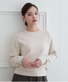 DRESSTERIOR / ドレステリア ニット・セーター | ウォッシャブルコットンカシミヤ混配色ニット