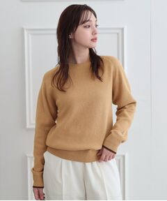 DRESSTERIOR / ドレステリア ニット・セーター | ウォッシャブルコットンカシミヤ混配色ニット