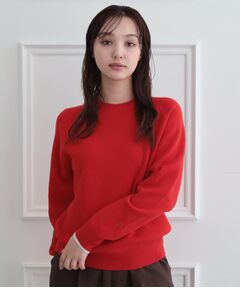 DRESSTERIOR / ドレステリア ニット・セーター | ウォッシャブルコットンカシミヤ混配色ニット