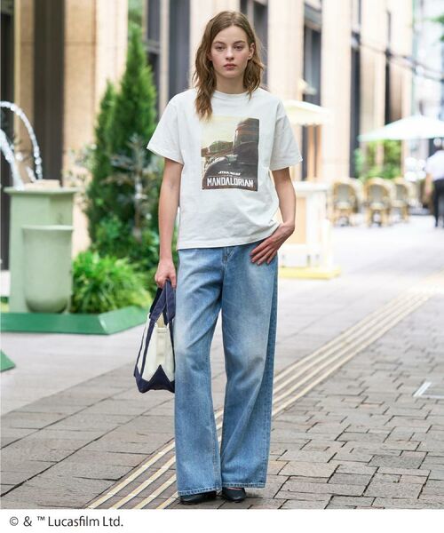 DRESSTERIOR / ドレステリア Tシャツ | 【接触冷感】STAR WARS マンダロリアン フォトTシャツ | 詳細5