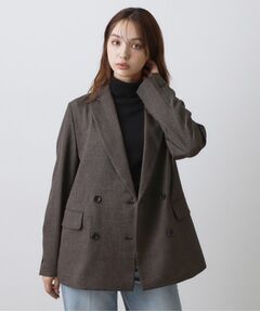 DRESSTERIOR / ドレステリア テーラードジャケット | シャークツィードWブレストラフジャ