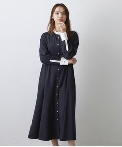 DRESSTERIOR / ドレステリア ロング・マキシ丈ワンピース | ウォッシャブルストライプシャツワンピース