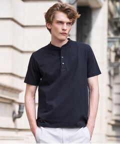 DRESSTERIOR / ドレステリア Tシャツ | 【触冷感機/抗菌防臭/UVカット】クールクリーンドライコットン ヘンリーネックカットソー
