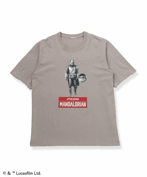 DRESSTERIOR / ドレステリア Tシャツ | 【接触冷感】STAR WARS マンダロリアンT(グレー(012))