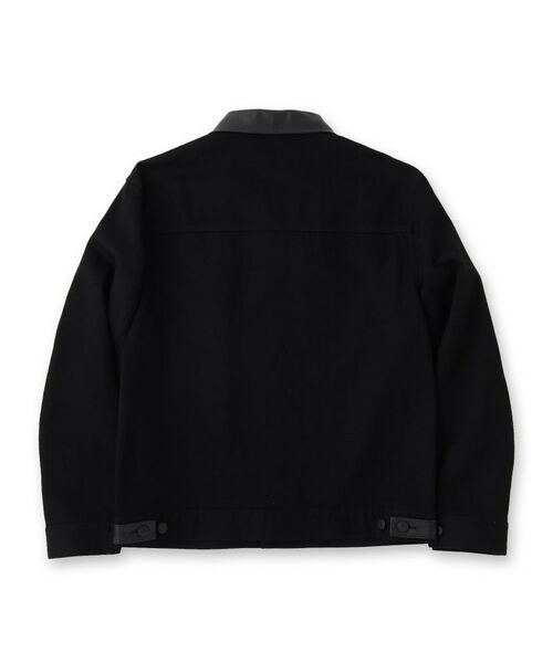 DRESSTERIOR / ドレステリア レザーブルゾン・ジャケット | CONEデニム レザーカラーブラックGジャン | 詳細2