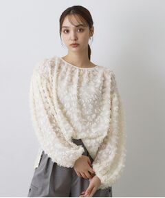 DRESSTERIOR / ドレステリア シャツ・ブラウス | ジャガードボリュームブラウス
