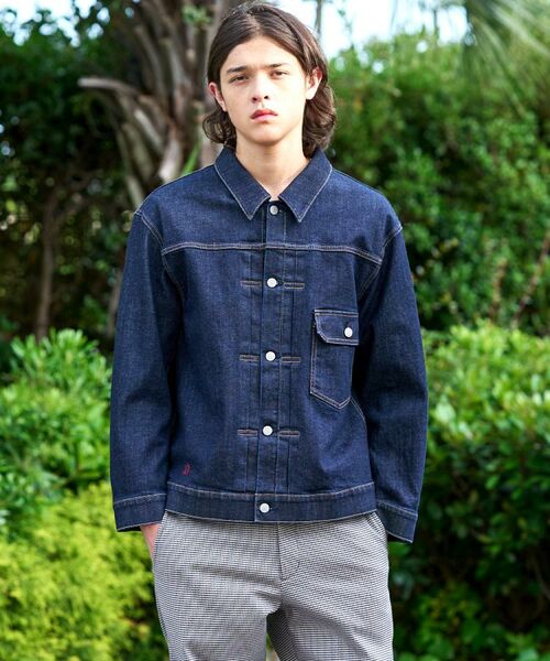 DRESSTERIOR / ドレステリア Gジャン・デニムジャケット | KAIHARA denim トラッカージャケット | 詳細5