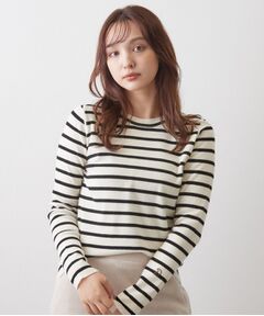DRESSTERIOR / ドレステリア ニット・セーター | ストレッチ フルニードルボーダーニット