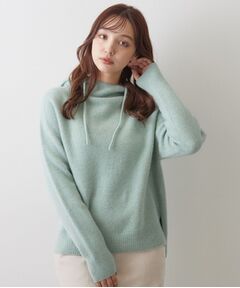 DRESSTERIOR / ドレステリア ニット・セーター | カシミヤブレンドフードニット