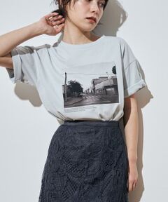 フォトプリントTシャツ<洗濯機で洗える>