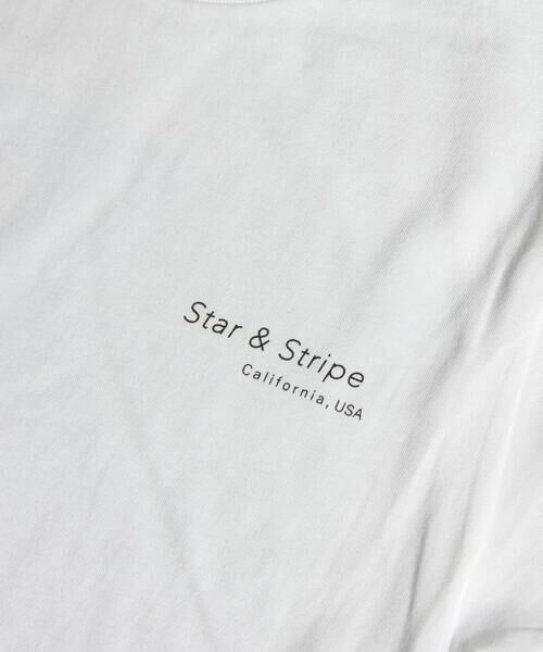 Droite lautreamont / ドロワットロートレアモン Tシャツ | ≪STAR＆STRIPE≫SHORT SLEEVE Tシャツ | 詳細5