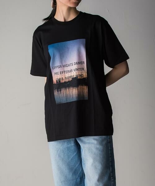 Droite lautreamont / ドロワットロートレアモン Tシャツ | ≪UPPER HIGHTS≫BOYS TEE 213DC07-UBLK | 詳細1