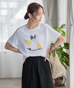 【WEB別注】アニマルプリントTシャツ