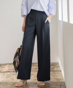 Droite lautreamont / ドロワットロートレアモン その他パンツ | 2WAYストライプパンツ≪洗濯機で洗える≫