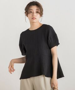 Droite lautreamont / ドロワットロートレアモン シャツ・ブラウス | ポコビューペプラムブラウス≪洗濯機で洗える≫