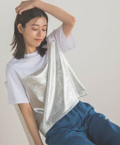 【WEB別注】シャイニー切り替えTシャツ≪手洗い可能≫