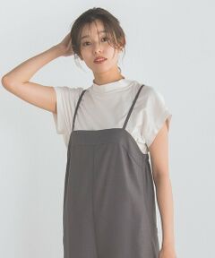 スムースハイネックTシャツ≪手洗い可能≫