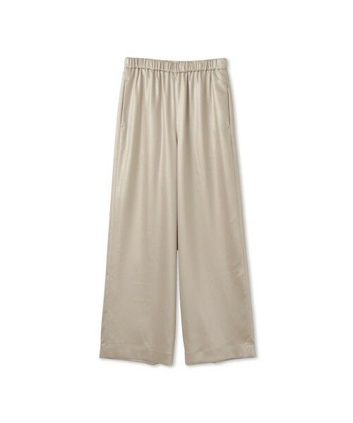Droite lautreamont / ドロワットロートレアモン その他パンツ | 【カタログ掲載】サテンイージーワイドパンツ≪洗濯機で洗える≫ | 詳細15