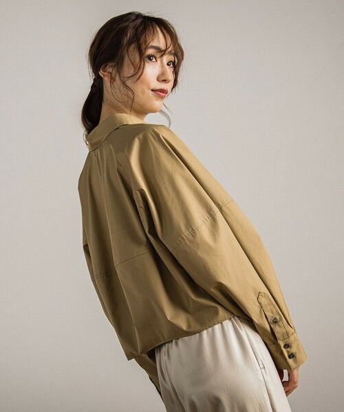 Droite lautreamont / ドロワットロートレアモン シャツ・ブラウス | 【カタログ掲載】エステネージュコクーンシャツ≪洗濯機で洗える≫ | 詳細12