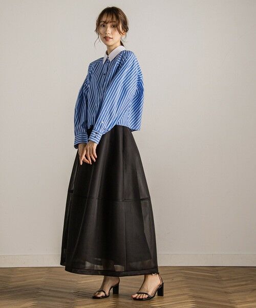 Droite lautreamont / ドロワットロートレアモン シャツ・ブラウス | 【カタログ掲載】エステネージュコクーンシャツ≪洗濯機で洗える≫ | 詳細15