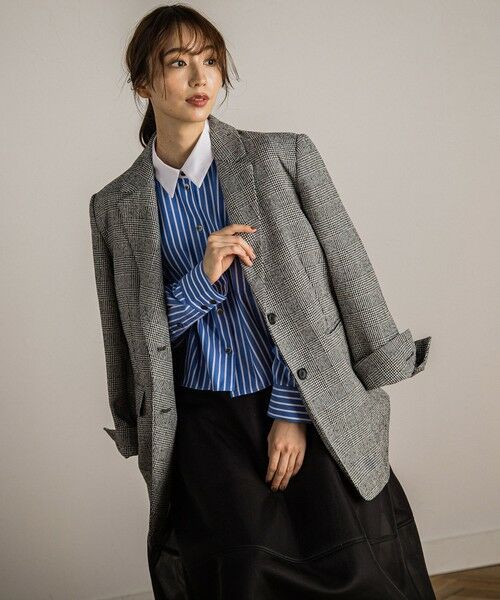 Droite lautreamont / ドロワットロートレアモン シャツ・ブラウス | 【カタログ掲載】エステネージュコクーンシャツ≪洗濯機で洗える≫ | 詳細17