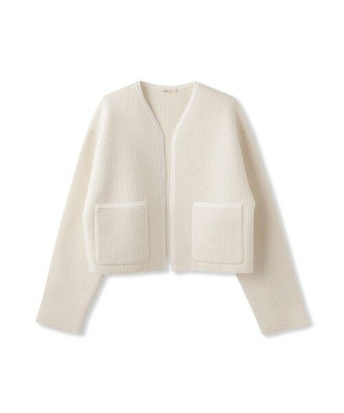 Droite lautreamont / ドロワットロートレアモン ニット・セーター | 【カタログ掲載】ストライプニットジャケット≪手洗い可能≫ | 詳細7