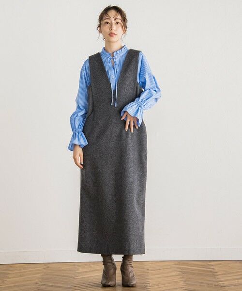 Droite lautreamont / ドロワットロートレアモン ロング・マキシ丈ワンピース | NEW　JSローデン仕上げジャンスカ | 詳細23