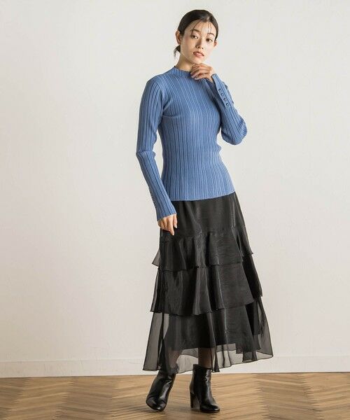 Droite lautreamont / ドロワットロートレアモン ミニ・ひざ丈スカート | オーガンジースカート≪洗濯機で洗える≫ | 詳細8