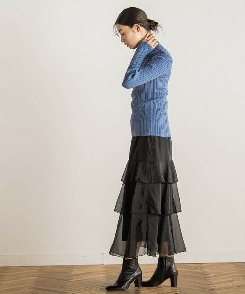 Droite lautreamont / ドロワットロートレアモン ミニ・ひざ丈スカート | オーガンジースカート≪洗濯機で洗える≫ | 詳細10