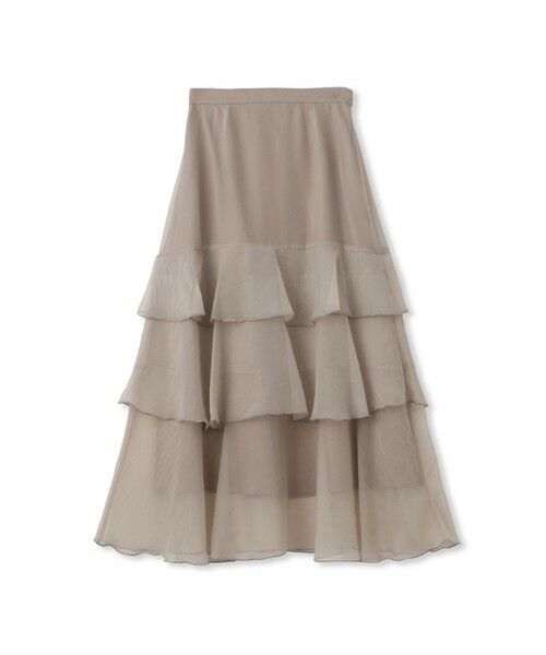 Droite lautreamont / ドロワットロートレアモン ミニ・ひざ丈スカート | オーガンジースカート≪洗濯機で洗える≫ | 詳細26