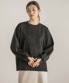 Droite lautreamont / ドロワットロートレアモン カットソー | 【WEB限定】エンボスロゴプルオーバー≪洗濯機で洗える≫